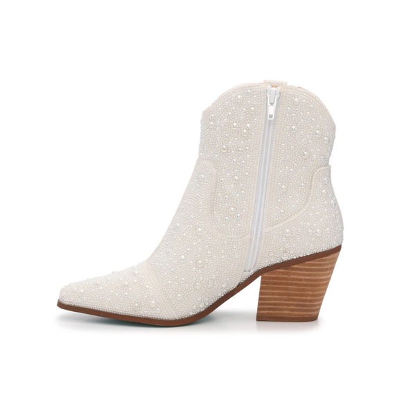 Betsey Johnson Emory Rhinestone Boot - Picture 6 of 7